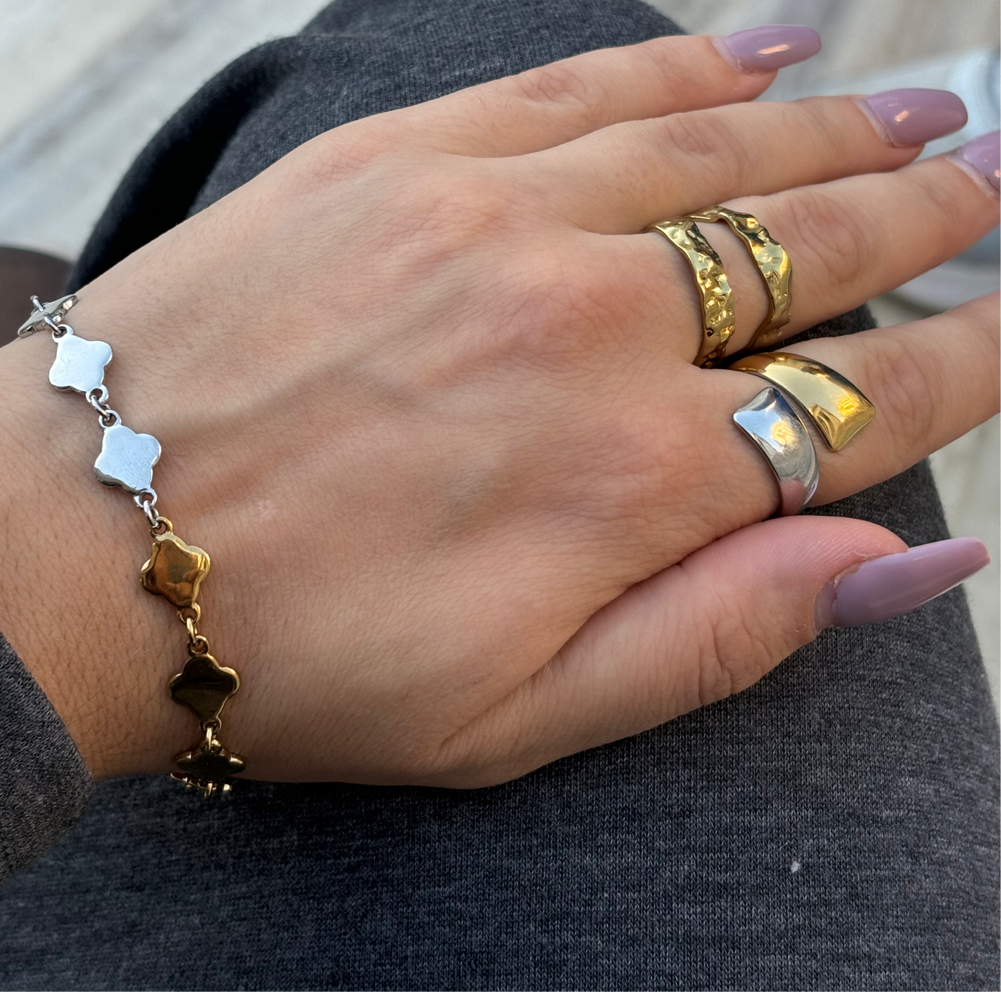 Serena Two-Tone Ring