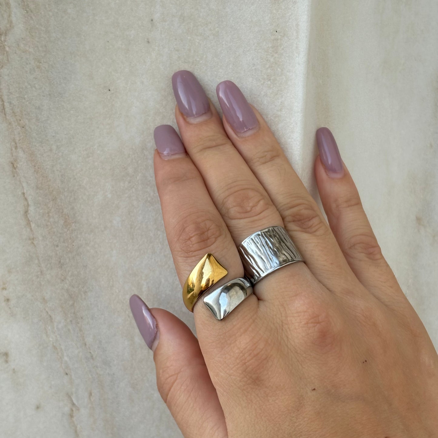 Serena Two-Tone Ring